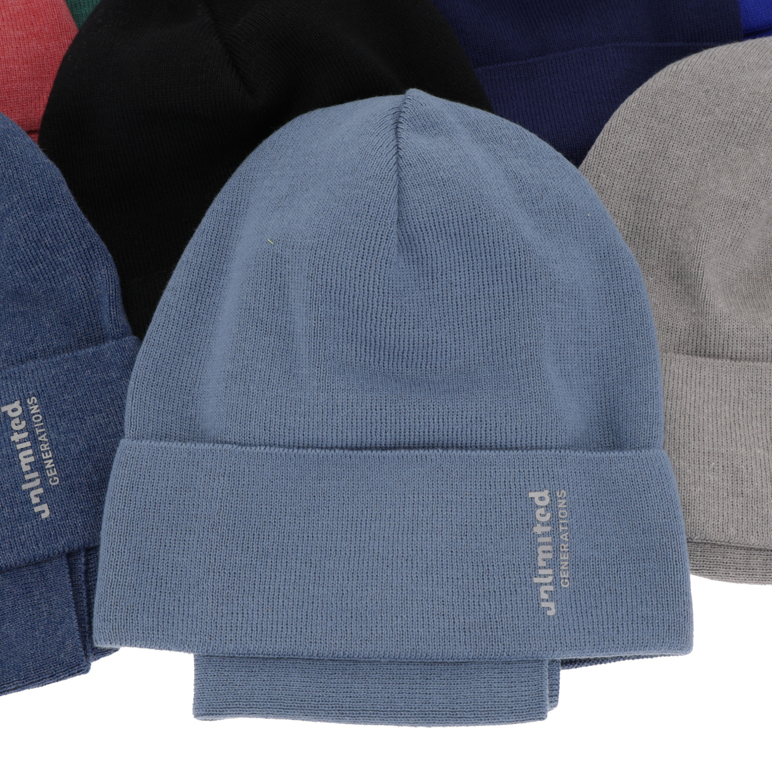 Set primăvară-toamnă pentru băieți: Căciulă și fular circular, cu bumbac, negru Timothe